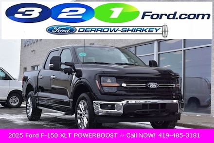 New 2025 Ford F-150 XLT 303A with MAX TOW E LOCK REAR AXEL Truck in Montpelier OH
