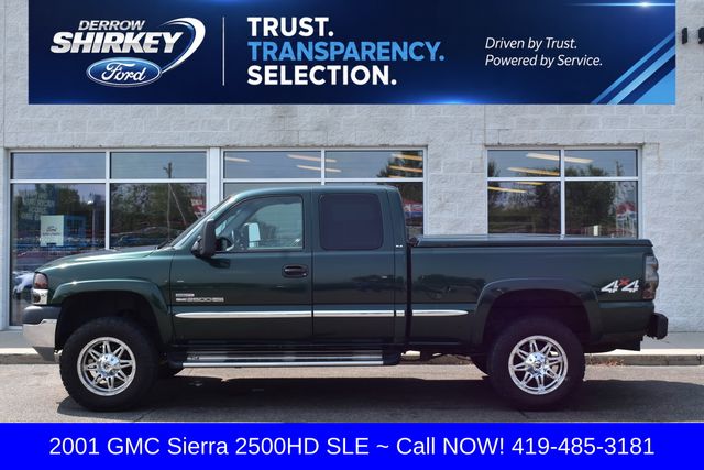 Used 2001 GMC Sierra SLE with VIN 1GTHK29161E180268 for sale in Montpelier, OH