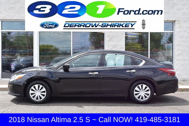 Used 2018 Nissan Altima S with VIN 1N4AL3AP2JC118100 for sale in Montpelier, OH