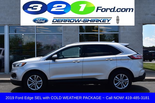 Used 2019 Ford Edge SEL with VIN 2FMPK4J96KBB40869 for sale in Montpelier, OH