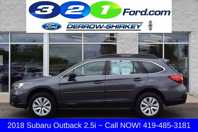Used 2018 Subaru Outback Base with VIN 4S4BSAAC3J3326050 for sale in Montpelier, OH