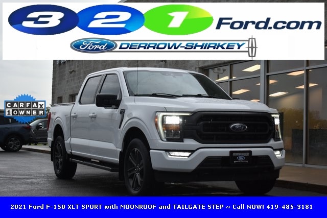 2021 Ford F-150 XLT SPORT with MOONROOF and TAILGATE STEP