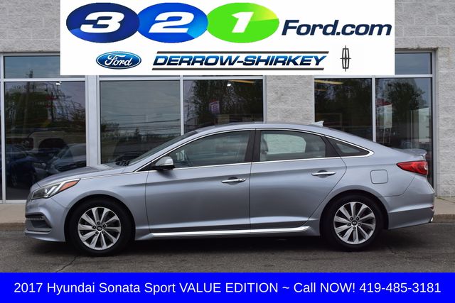 Used 2017 Hyundai Sonata Sport with VIN 5NPE34AF7HH572706 for sale in Montpelier, OH