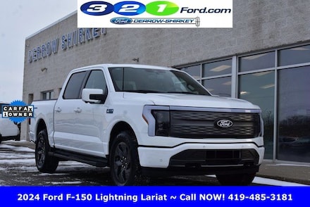 Used 2024 Ford F-150 Lightning Lariat Truck in Montpelier OH