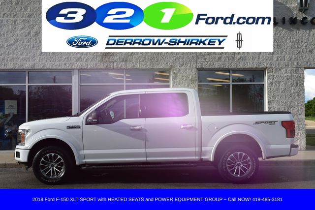 Used 2018 Ford F-150 XLT with VIN 1FTEW1EP2JFD68677 for sale in Montpelier, OH