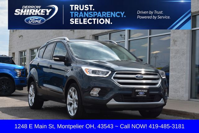 Used 2019 Ford Escape Titanium with VIN 1FMCU9J91KUB40505 for sale in Montpelier, OH