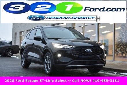New 2026 Ford Escape ST-Line Select SUV in Montpelier OH