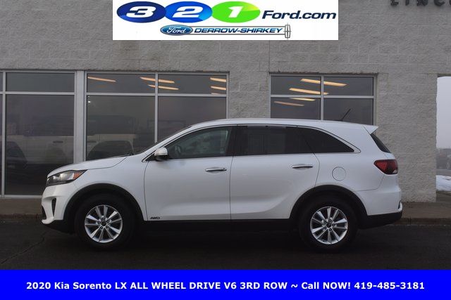 Used 2020 Kia Sorento LX with VIN 5XYPGDA57LG609550 for sale in Montpelier, OH