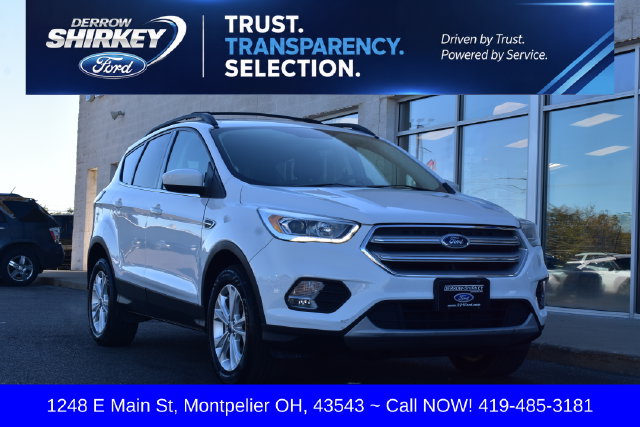 Bargain Used 2018 Ford Escape SEL with HEATED LEATHER, NAV and TRAILER TOW SUV in Montpelier OH