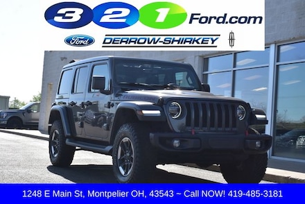 Used 2019 Jeep Wrangler Unlimited Rubicon with LEATHER, COLD WEATHER GROUP SUV in Montpelier OH