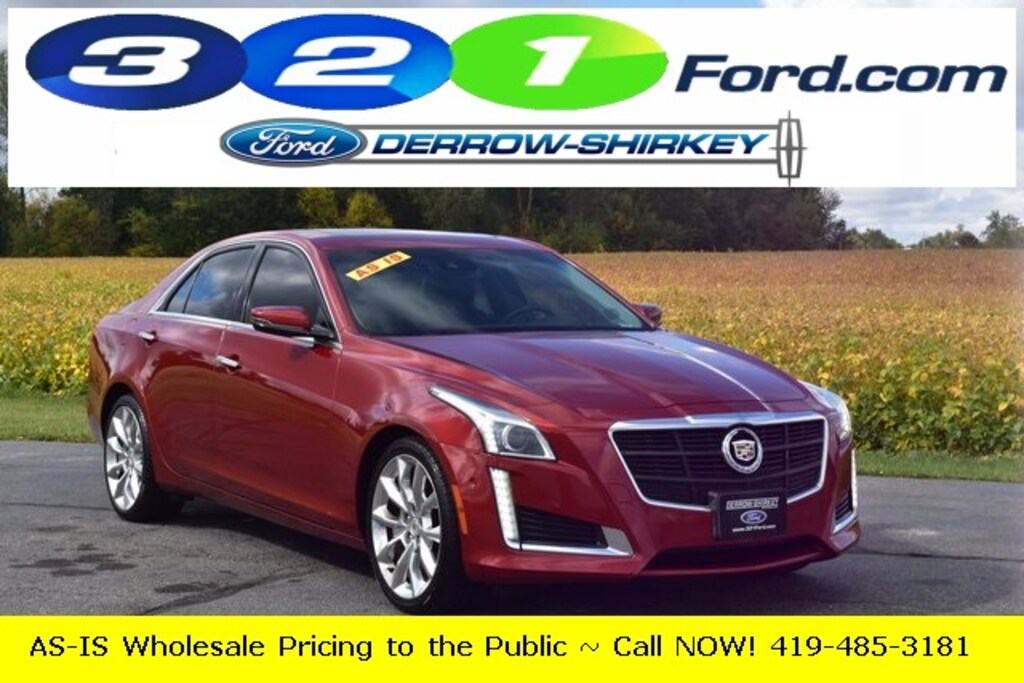 Used 2014 Cadillac CTS 2.0L Turbo Performance with PERFORMANCE EQUIPMENT Sedan