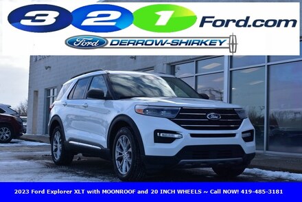 Used 2023 Ford Explorer XLT with MOONROOF and 20 INCH WHEELS SUV in Montpelier OH