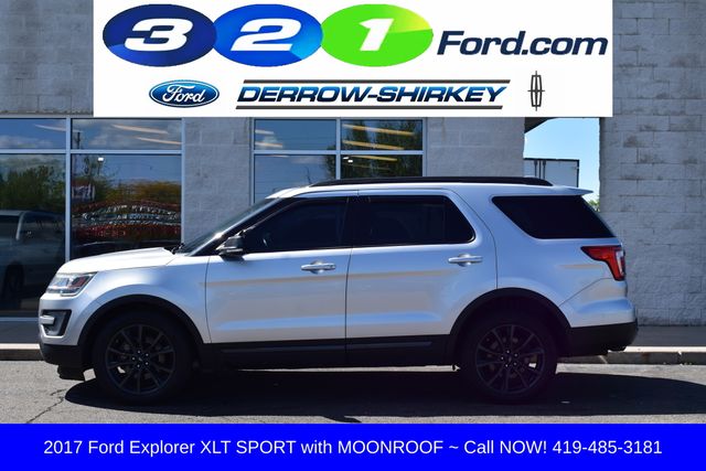 Used 2017 Ford Explorer XLT with VIN 1FM5K8D86HGA06947 for sale in Montpelier, OH
