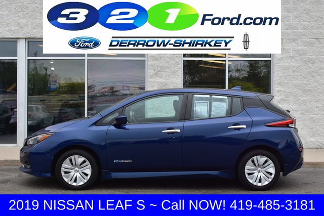 Used 2019 Nissan Leaf S with VIN 1N4AZ1CP2KC312126 for sale in Montpelier, OH