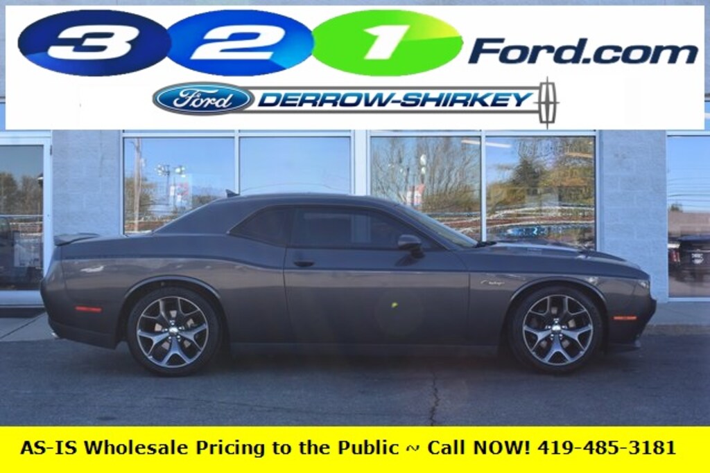 Used 2015 Dodge Challenger R/T with MOONROOF, SUPER TRACK PACK and SHACKER P Coupe
