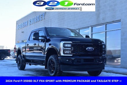Used 2024 Ford F-350 XLT FX4 SPORT with PREMIM PACKAGE and TAILGATE STE Truck in Montpelier OH