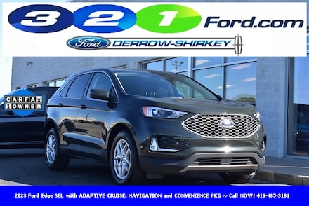 Used 2023 Ford Edge SEL with ADAPTIVE CRUISE, NAVIGATION and CONVENIEN SUV in Montpelier OH