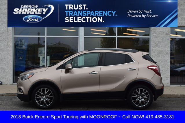 Used 2018 Buick Encore Sport Touring with VIN KL4CJ1SB4JB684517 for sale in Montpelier, OH