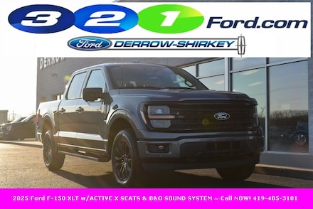 New 2025 Ford F-150 XLT BLACK APPEARANCE PKG PLUS Truck in Montpelier OH