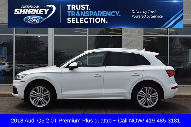Used 2018 Audi Q5 Premium Plus with VIN WA1BNAFY6J2012151 for sale in Montpelier, OH