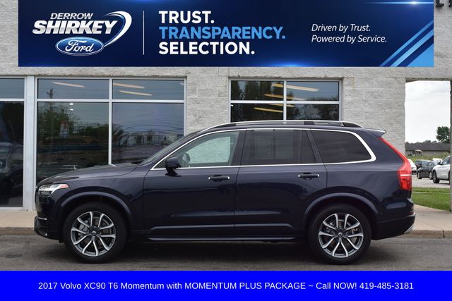 Used 2017 Volvo XC90 Momentum with VIN YV4A22PK3H1144808 for sale in Montpelier, OH