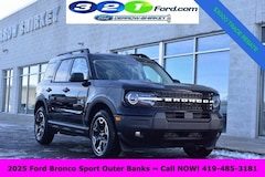 New 2025 Ford Bronco Sport Outer Banks SUV in Montpelier OH