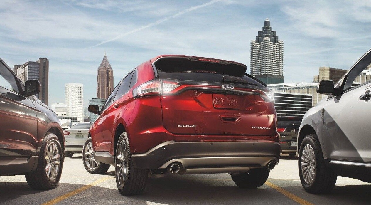 2017 Ford Edge Rear View