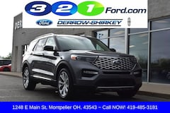Used 2022 Ford Explorer Platinum with MOONROOF and PREMIUM TECH SUV in Montpelier OH
