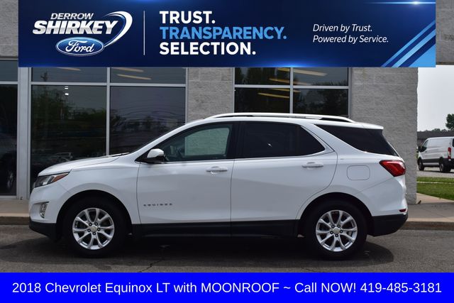 Used 2018 Chevrolet Equinox LT with VIN 2GNAXJEV6J6265709 for sale in Montpelier, OH