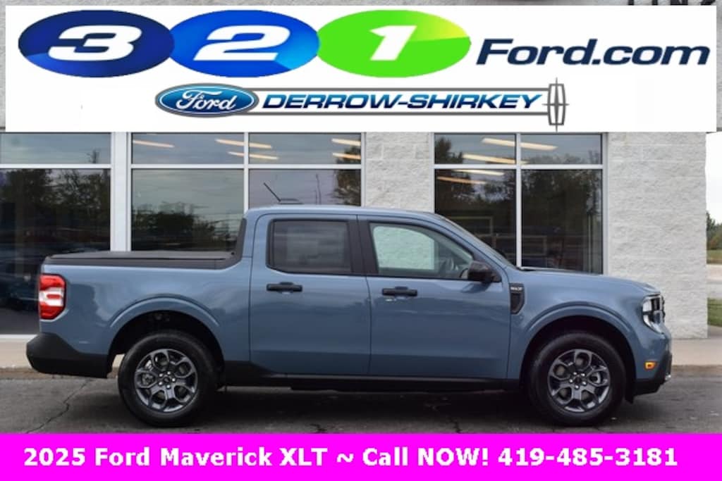 New 2025 Ford Maverick XLT LUXURY PKG with MOONROOF and CO-PILOT 360 Truck
