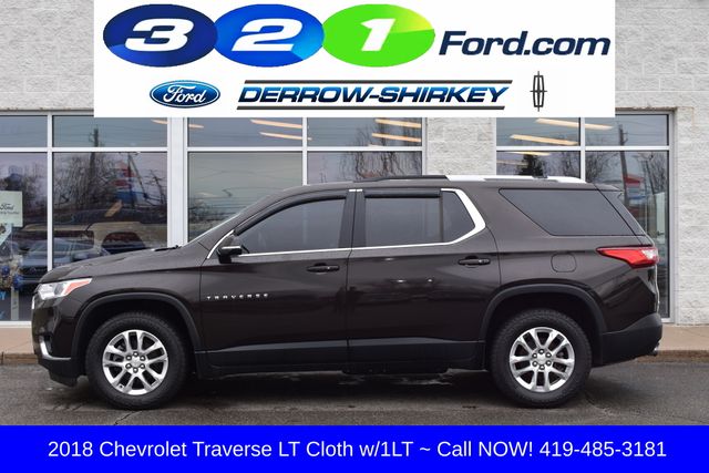 Used 2018 Chevrolet Traverse LT with VIN 1GNERGKW9JJ124048 for sale in Montpelier, OH