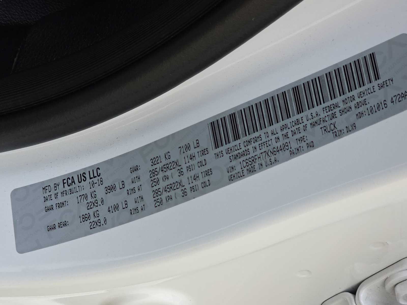 Thumbnail: 2019 RAM 1500 - 22