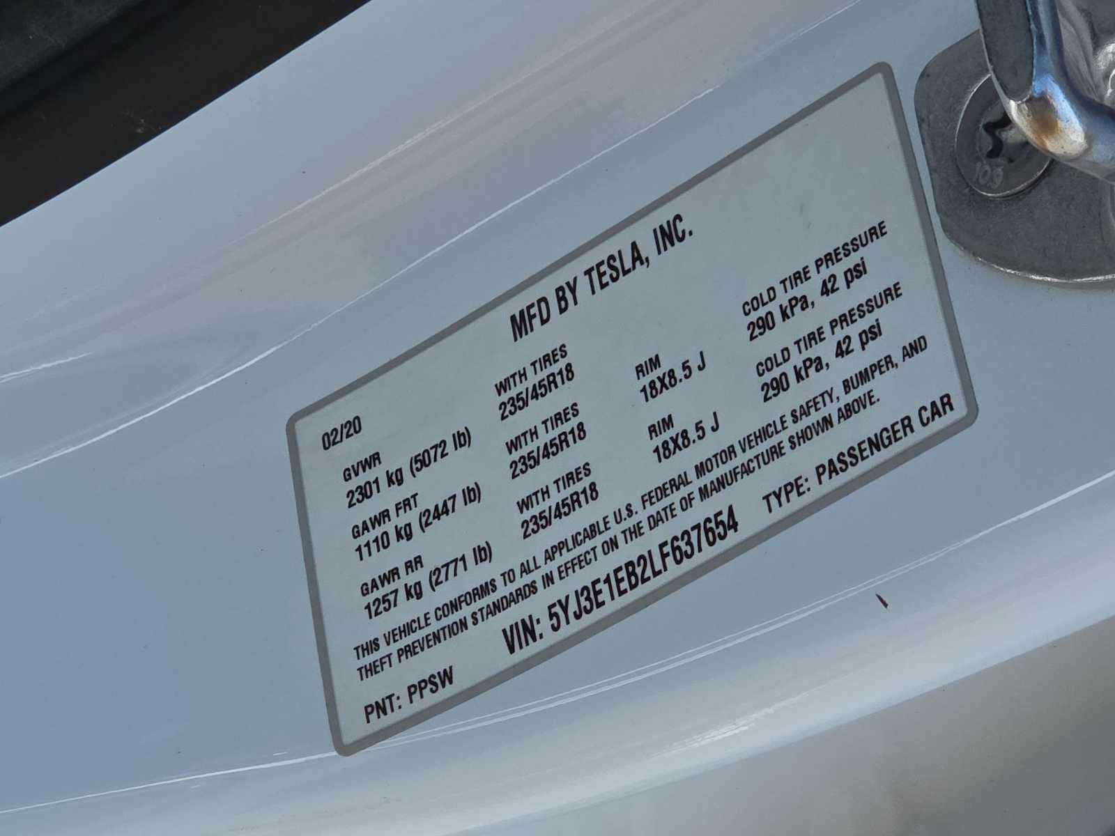 Thumbnail: 2020 Tesla Model 3 - 25