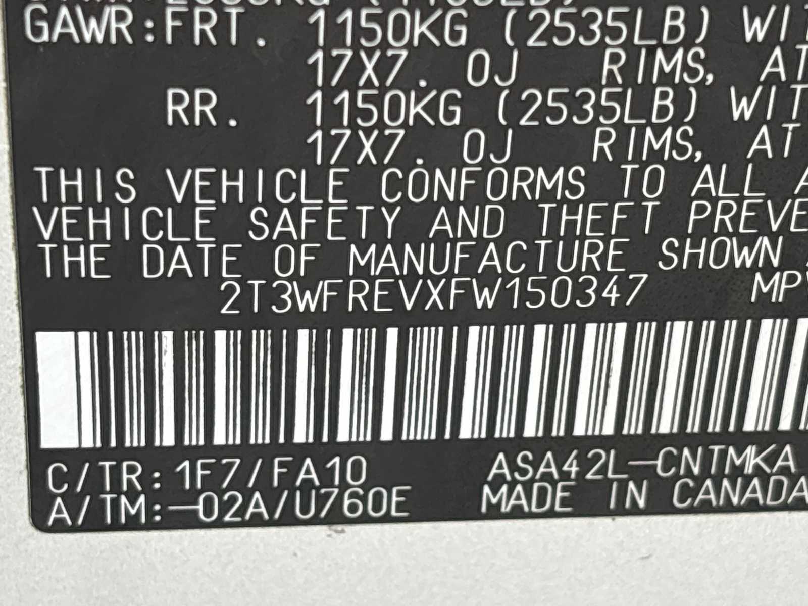 Thumbnail: 2015 Toyota RAV4 - 25