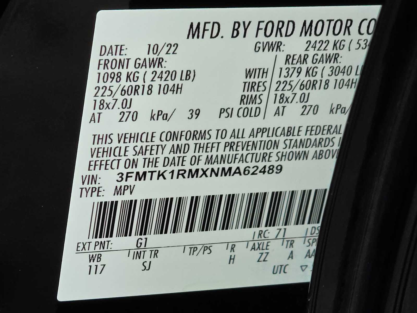 Thumbnail: 2022 Ford Mustang Mach-E - 25