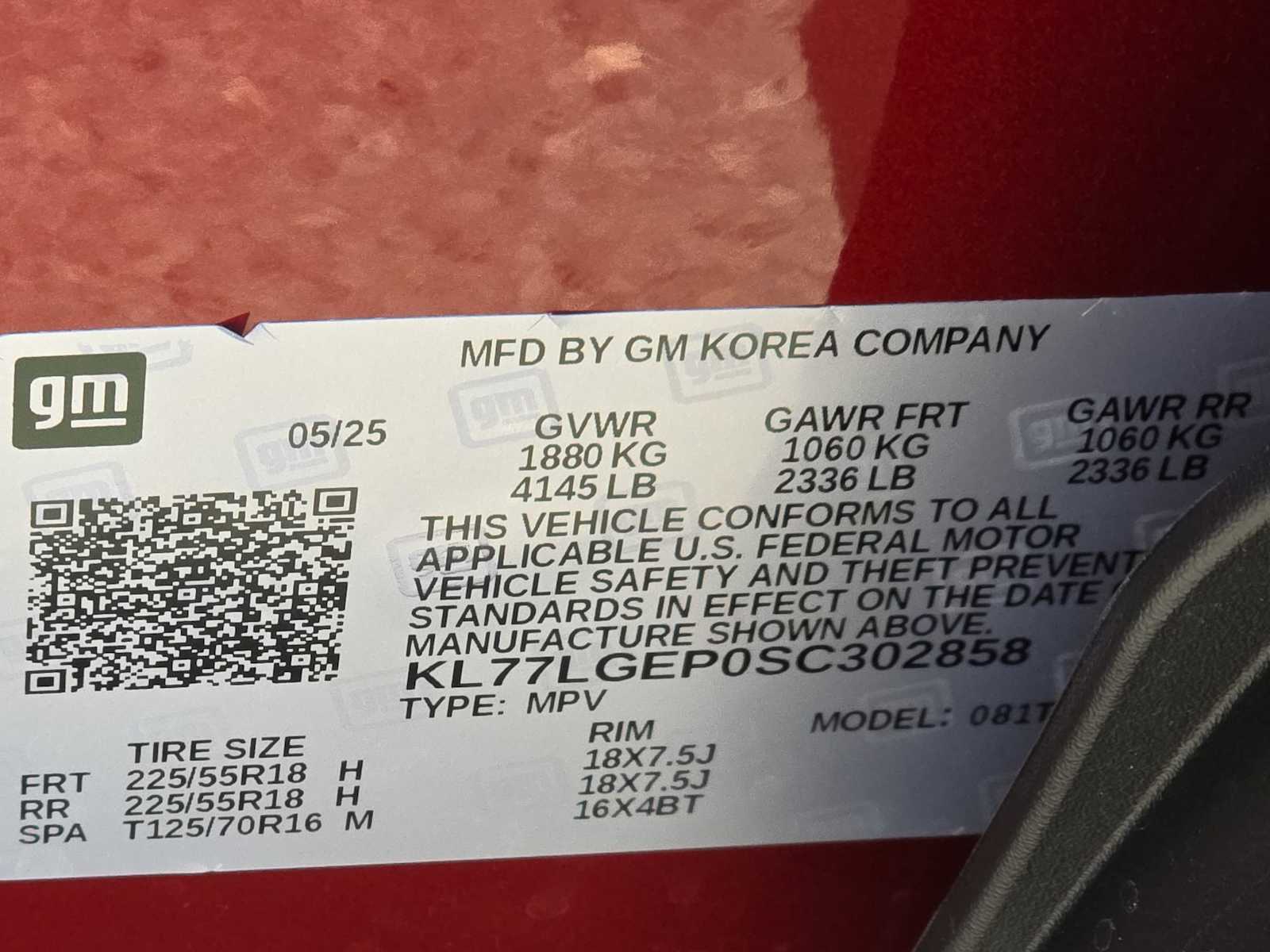 Thumbnail: 2025 Chevrolet Trax - 25