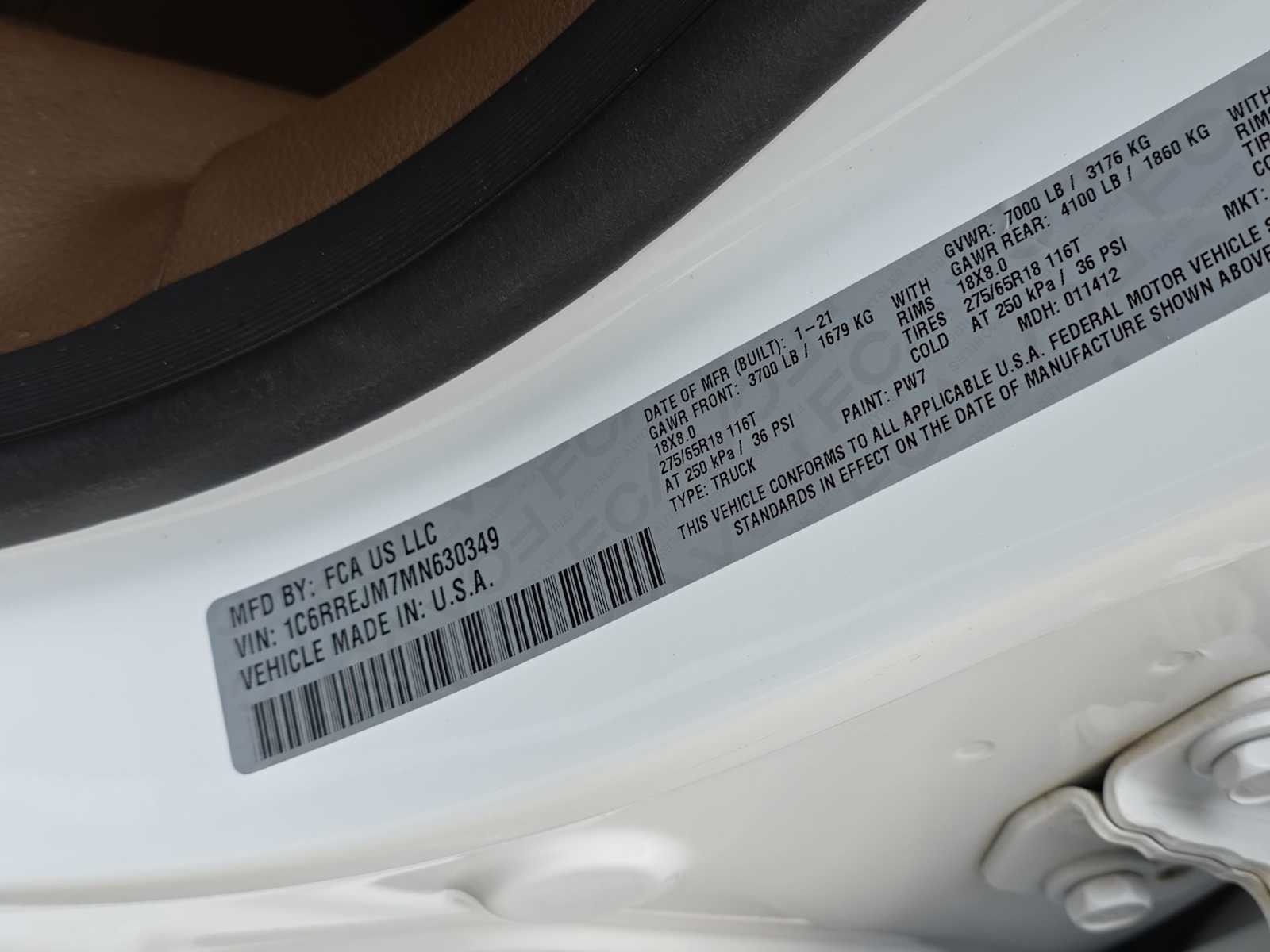 Thumbnail: 2021 RAM 1500 - 25