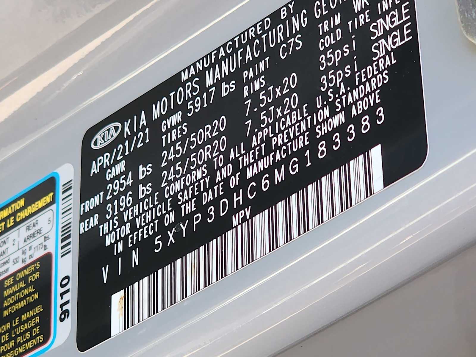 Thumbnail: 2021 Kia Telluride - 25