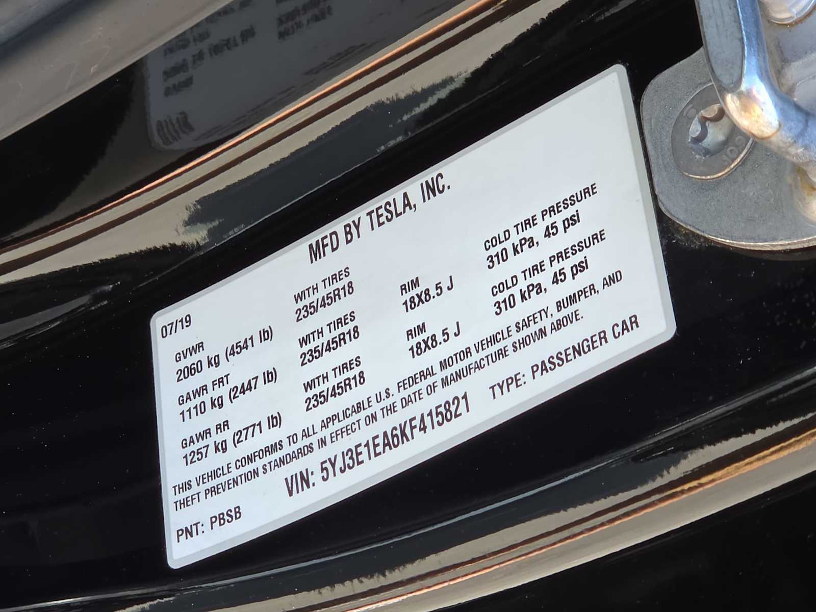 Thumbnail: 2019 Tesla Model 3 - 25