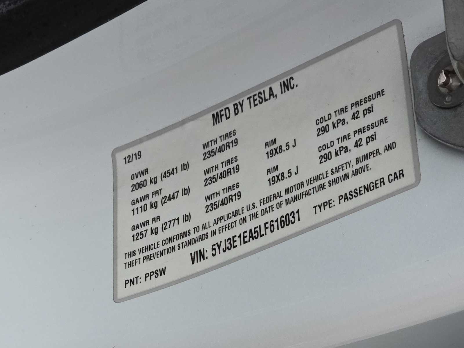 Thumbnail: 2020 Tesla Model 3 - 25