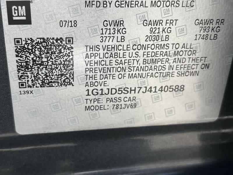 Thumbnail: 2018 Chevrolet Sonic - 25