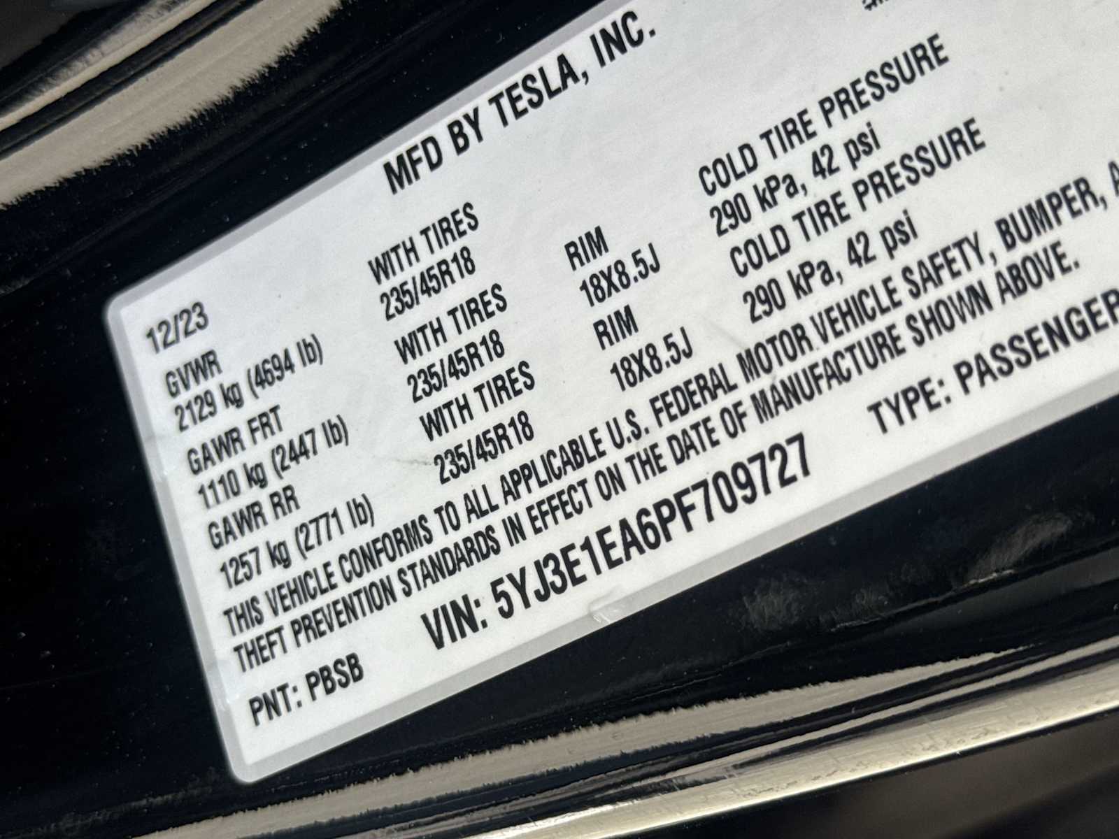 Thumbnail: 2023 Tesla Model 3 - 25