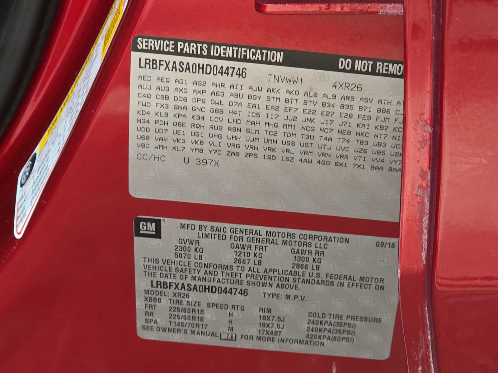 Thumbnail: 2017 Buick Envision - 24