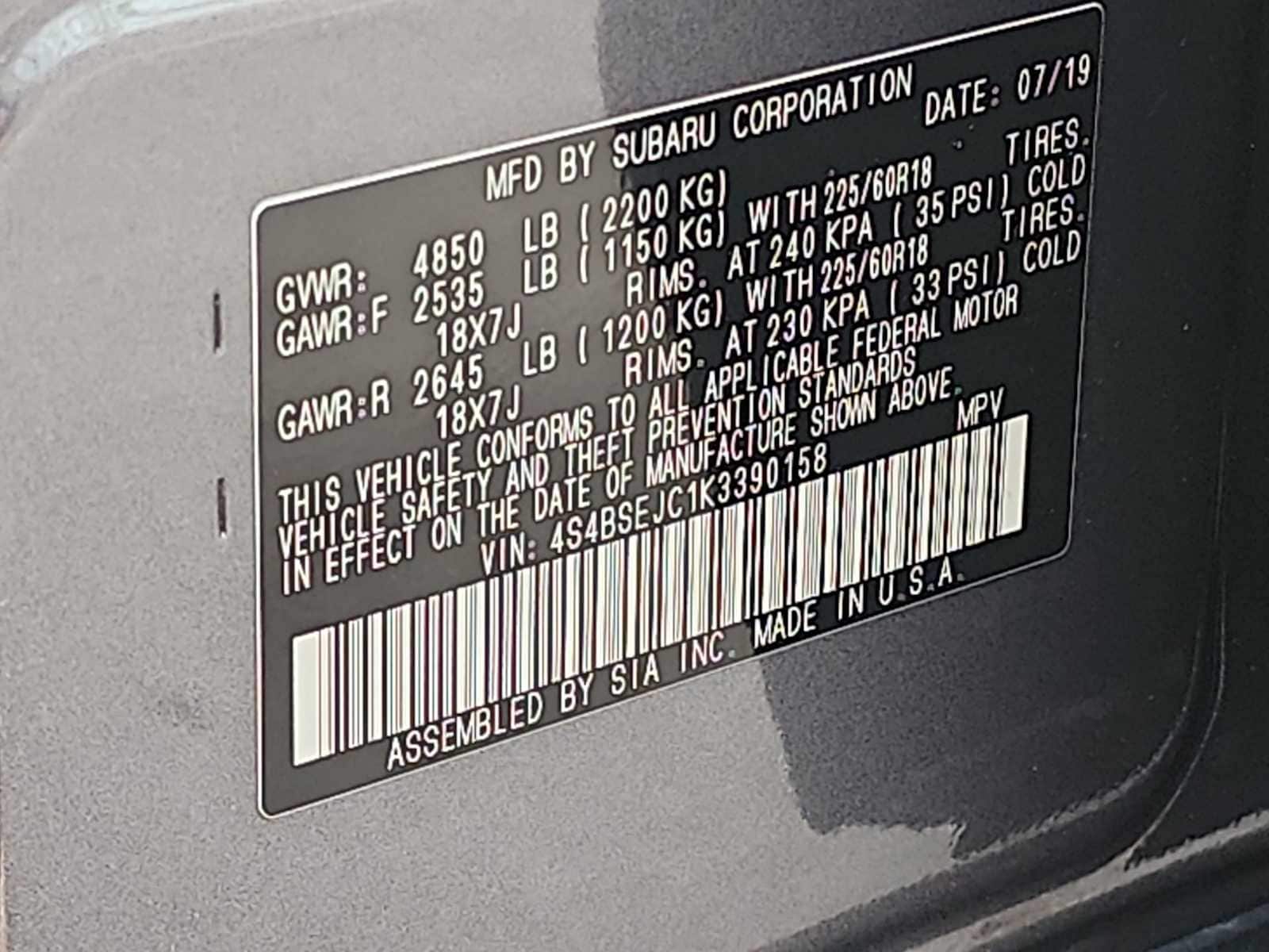 Thumbnail: 2019 Subaru Outback - 25