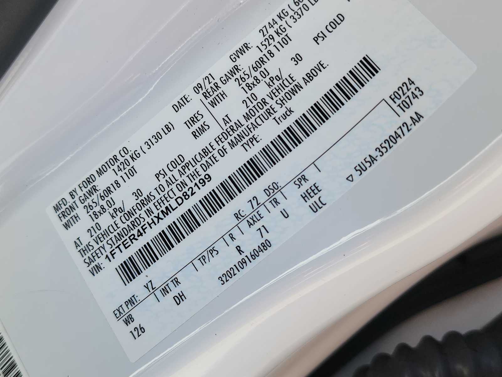 Thumbnail: 2021 Ford Ranger - 25