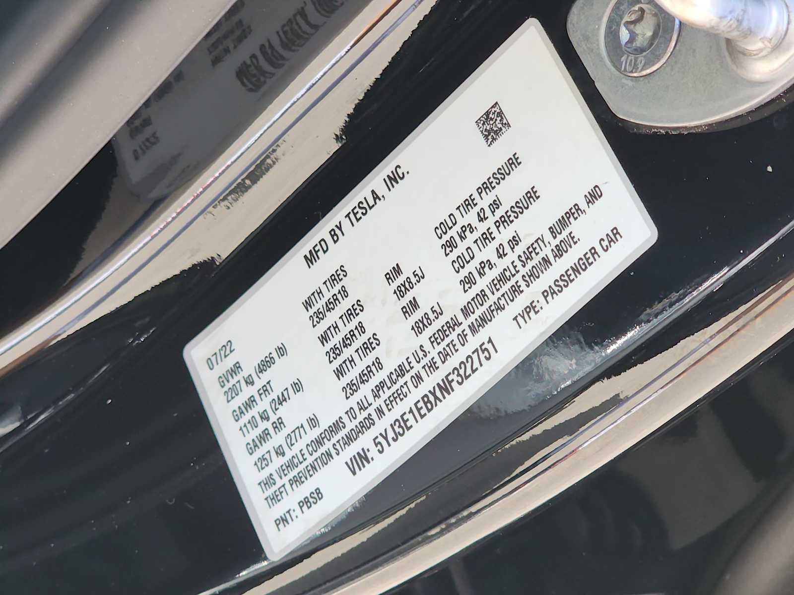 Thumbnail: 2022 Tesla Model 3 - 22