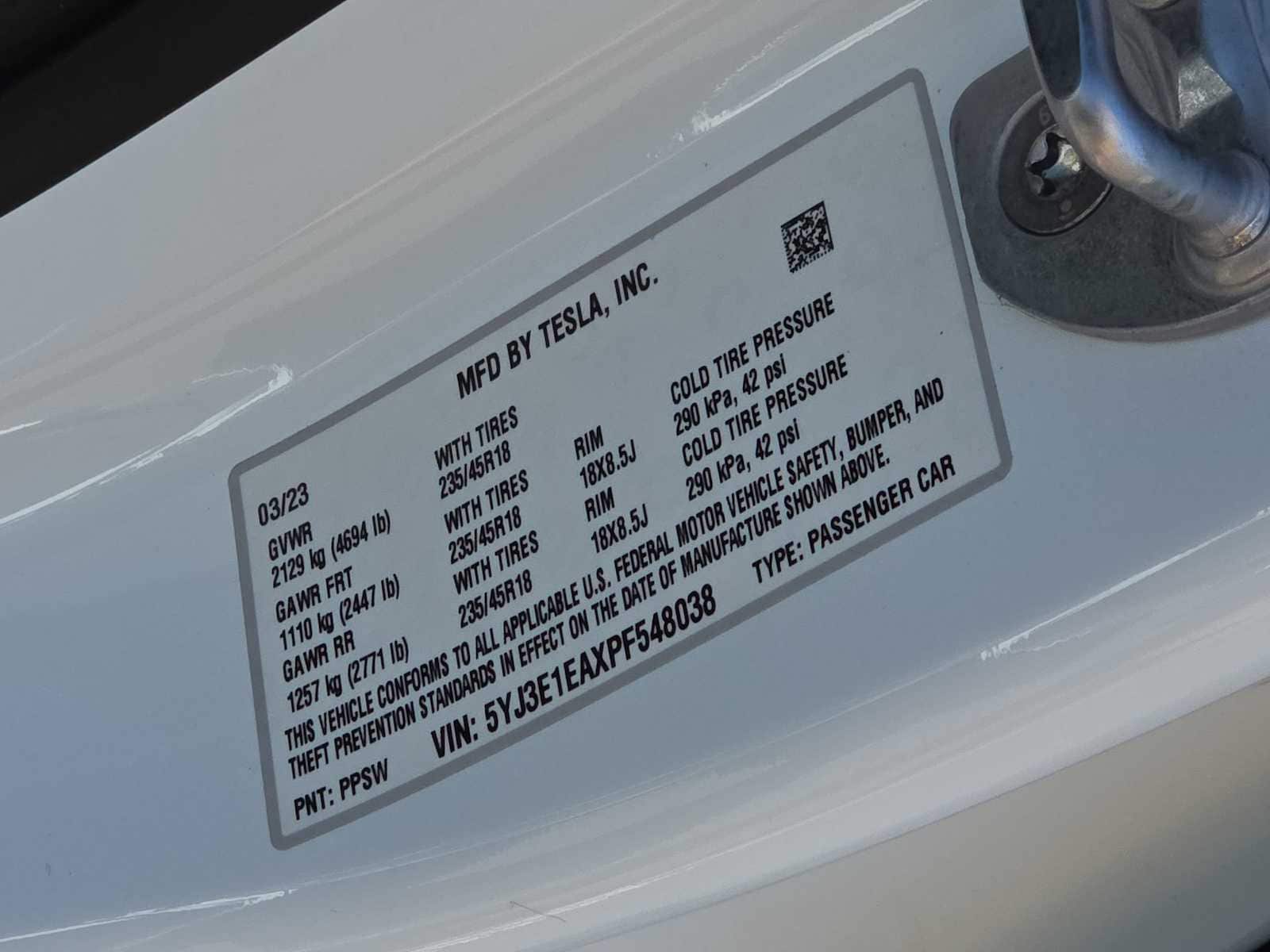 Thumbnail: 2023 Tesla Model 3 - 25