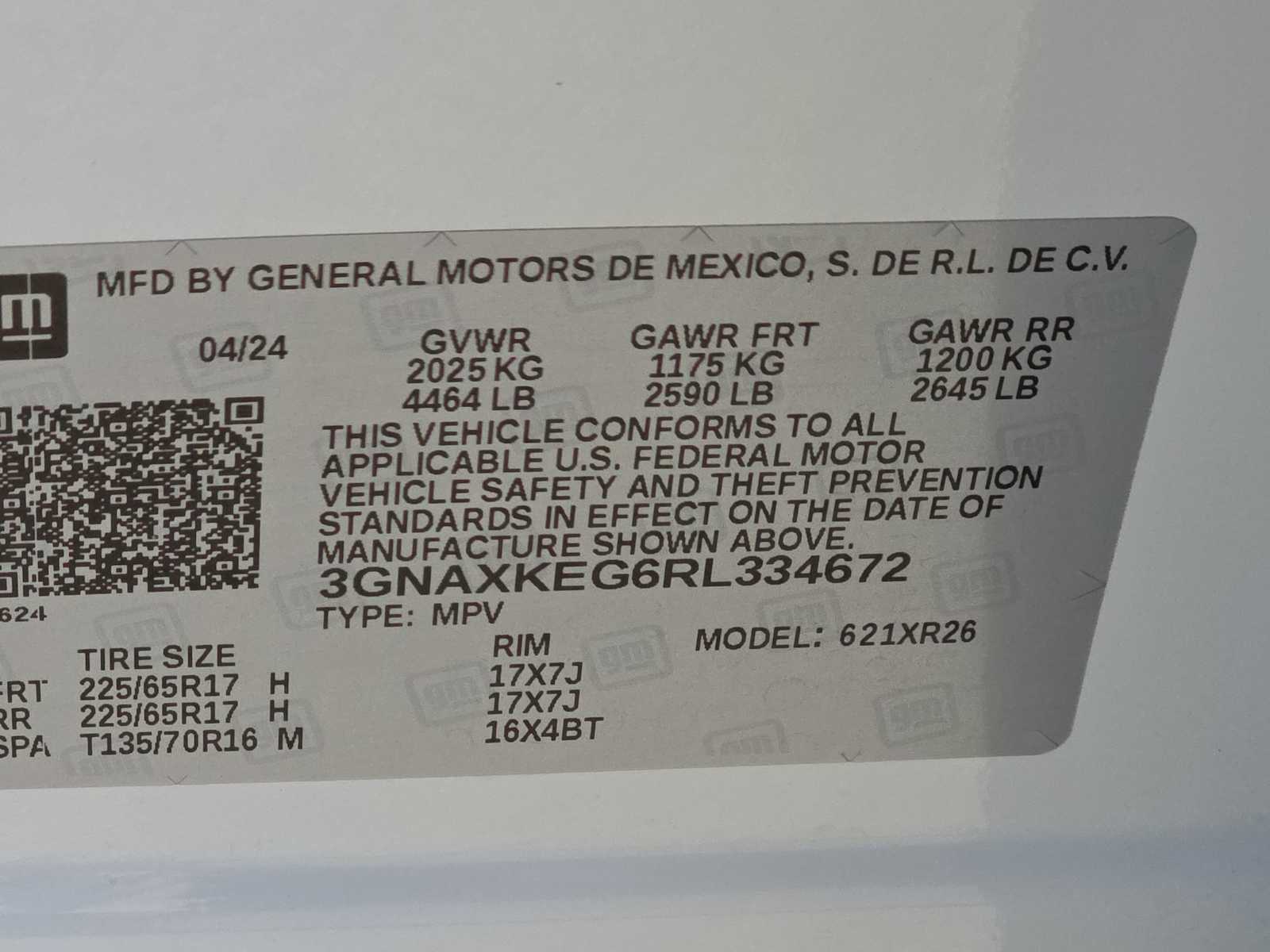 Thumbnail: 2024 Chevrolet Equinox - 25