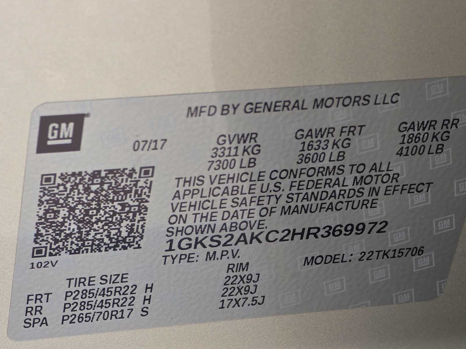 Thumbnail: 2017 GMC Yukon - 24