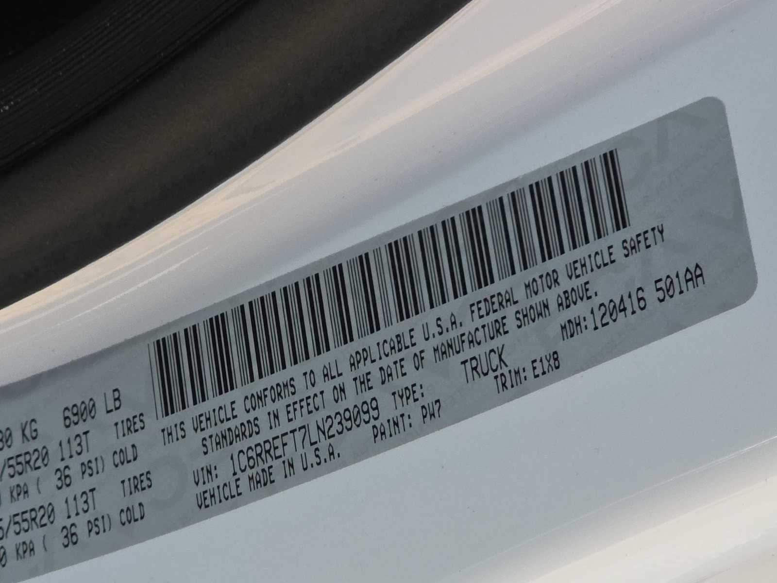 Thumbnail: 2020 RAM 1500 - 25